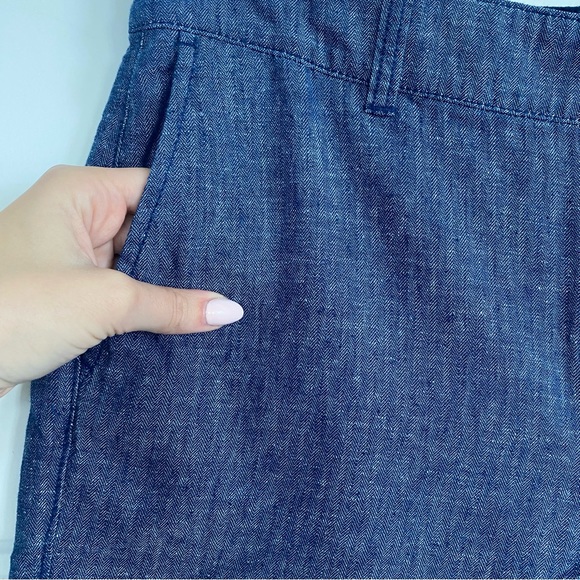 2/20☀️ LINEN BLEND SHORTS - Picture 3 of 11